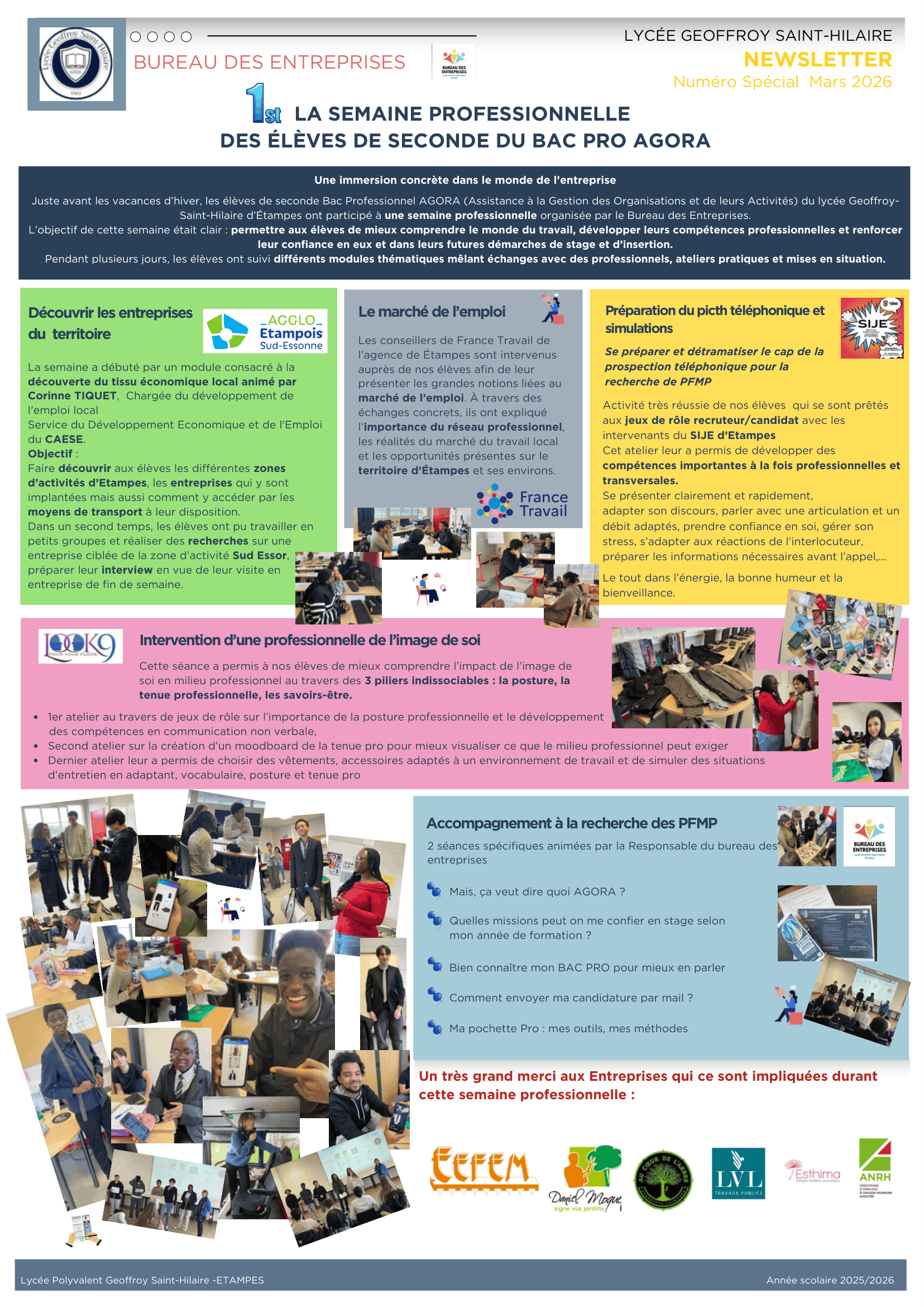 Newsletter GSH n°1 - Cliquez pour télécharger